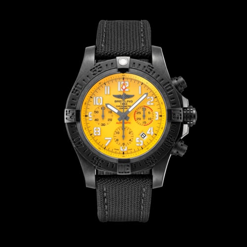 Breitling Avenger Hurricane 45 Breitlight / Cobra Yellow / Military