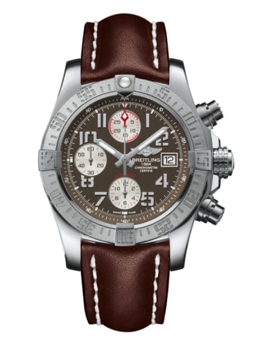 Breitling Avenger II Stainless Steel / Tungsten Gray / Calf / Pin