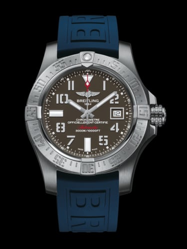 Breitling Avenger II Seawolf Stainless Steel / Tungsten Gray / Rubber / Folding