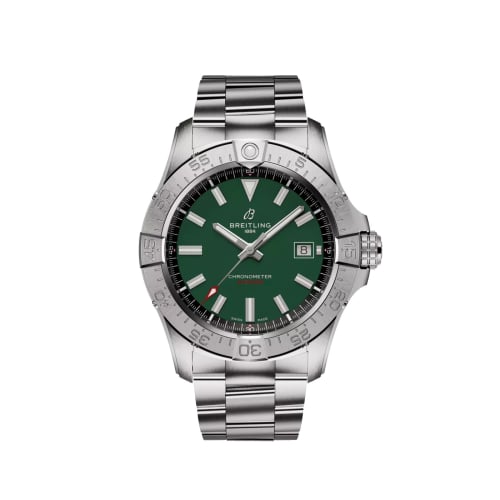 Breitling Avenger Automatic 42 Stainless Steel / Green / Bracelet