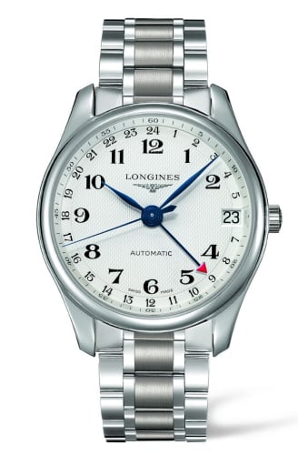 Longines Master Collection 42 24h Stainless Steel / Silver-Arabic / Bracelet