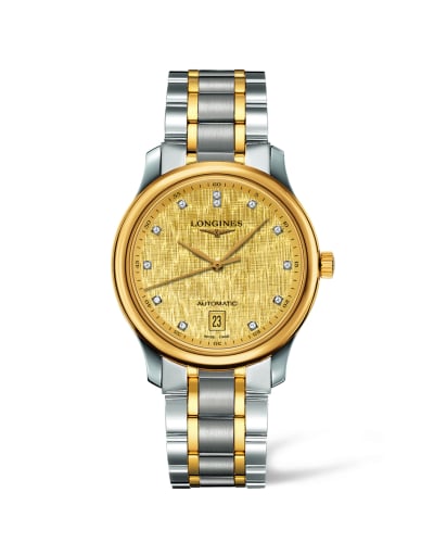 Longines Master Collection Date 38.5 Two Tone Linen