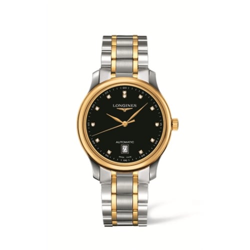 Longines Master Collection Date 38.5 Two Tone Black