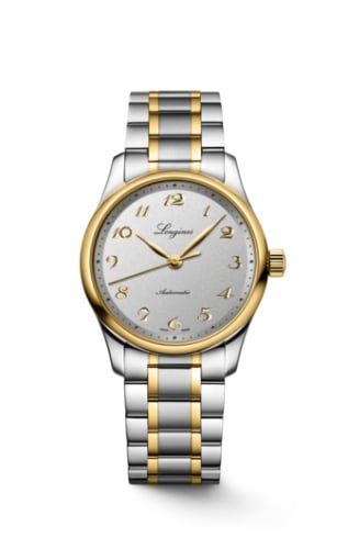 Longines Master Collection Date 34 Stainless Steel - Yellow Gold / Silver / Bracelet