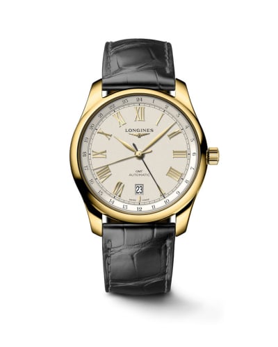 Longines Master Collection 40 GMT Yellow Gold / Silver