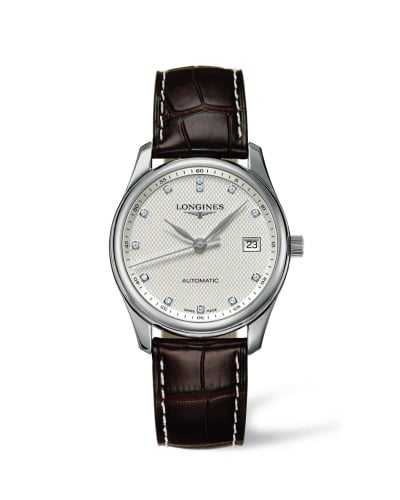 Longines Master Collection Date 36 Stainless Steel Diamond