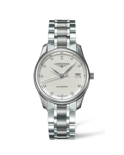 Longines Master Collection Date 36 Stainless Steel Diamond