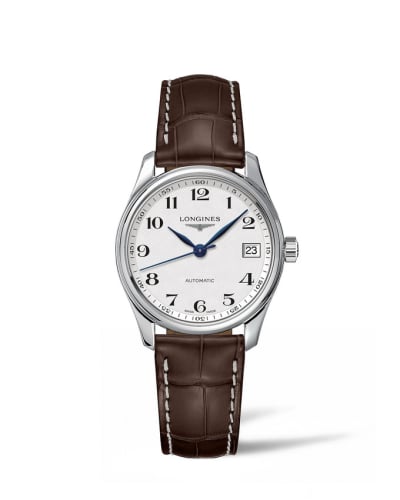 Longines Master Collection Date 34 Stainless Steel / Silver