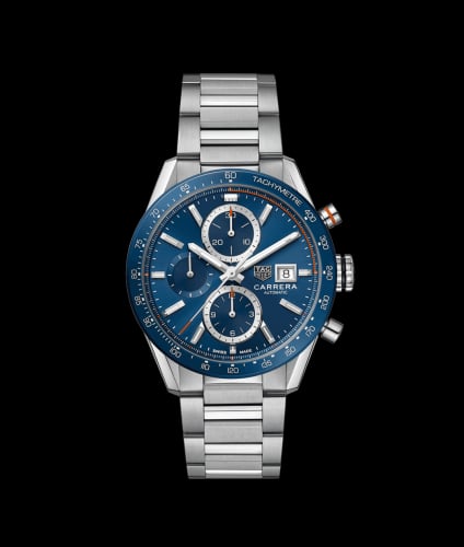 TAG Heuer Carrera Calibre 16 41 Stainless Steel / Blue / Bracelet