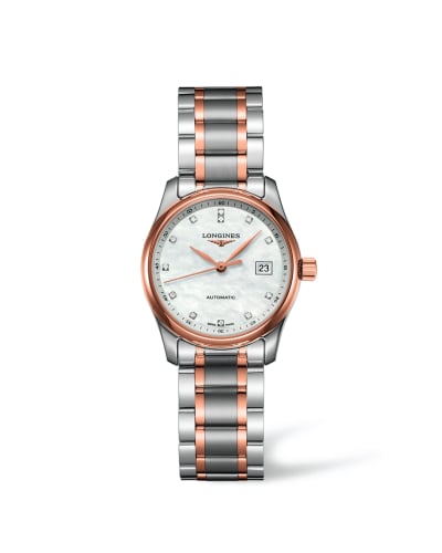 Longines Master Collection Date 29 Two Tone Pink