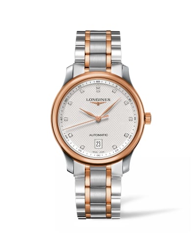 Longines Master Collection Date 38.5 Two Tone Rose / Diamond