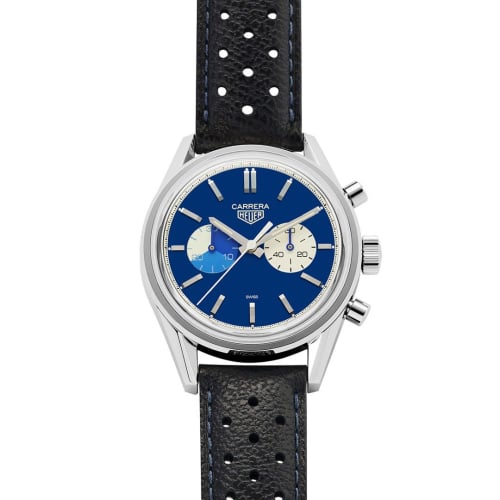TAG Heuer Carrera Calibre 18 41 Stainless Steel / The Rake &amp; Revolution Blue Dreamer