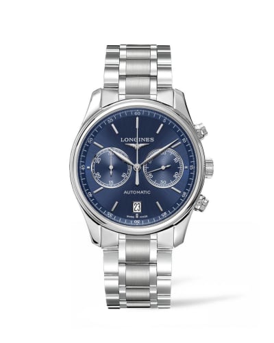 Longines Master Collection Chronograph 40 Stainless Steel / Blue / Bracelet
