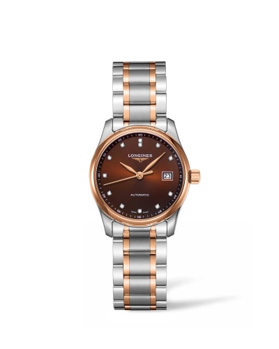 Longines Master Collection 29 Two Tone Rose / Brown