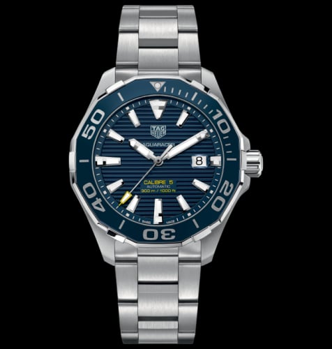 TAG Heuer Aquaracer 300M Calibre 5 43 Stainless Steel / Blue / Steel