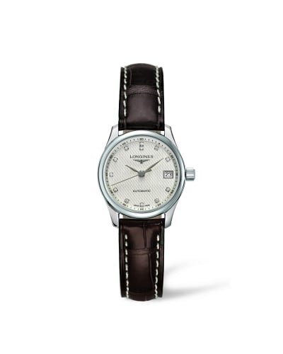 Longines Master Collection Date 25.5 Stainless Steel / Beige