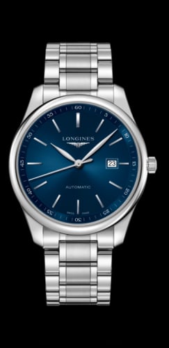 Longines Master Collection 42 Date Stainless Steel / Blue / Bracelet
