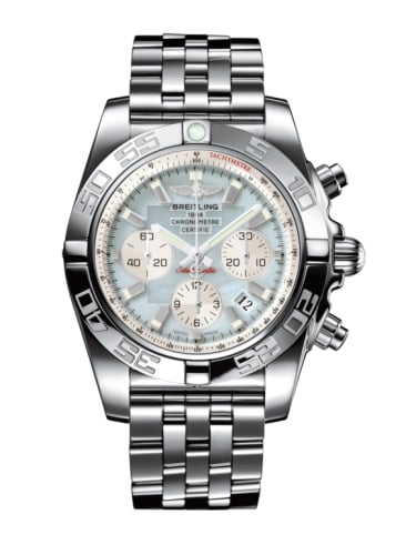Breitling Chronomat 44 Stainless Steel / Gray Pearl / Bracelet