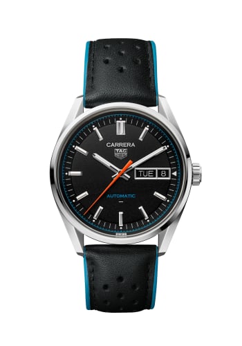 TAG Heuer Carrera Day Date Stainless Steel / Black