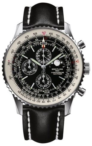 Breitling Navitimer 1461 48 Stainless Steel / Black / Calf / Pin