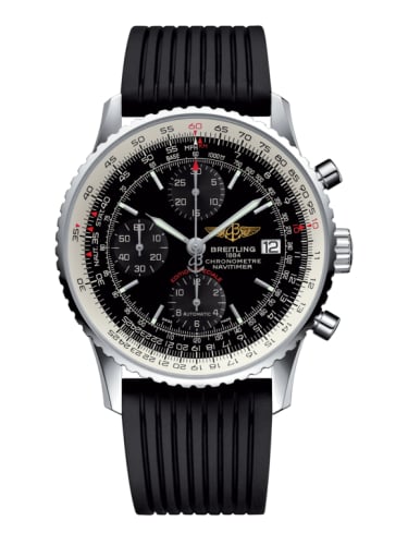 Breitling Navitimer Heritage Stainless Steel / Black / Rubber