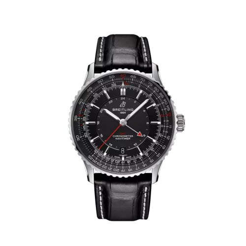 Breitling Navitimer GMT 41 Automatic Stainless Steel / Black