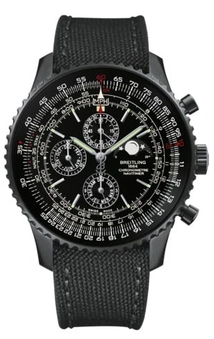 Breitling Navitimer 1461 48 Blacksteel / Black / Military / Pin