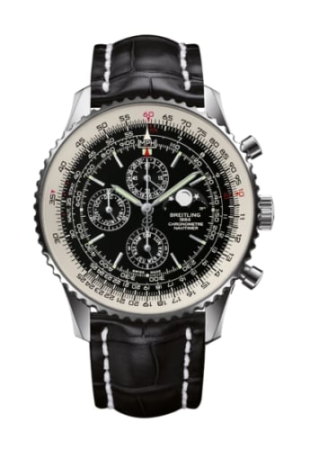 Breitling Navitimer 1461 48 Stainless Steel / Black / Croco / Pin