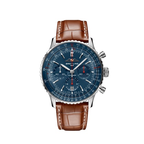 Breitling Navitimer B01 Chronograph 43 Stainless Steel / Blue / France
