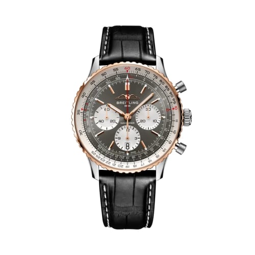 Breitling Navitimer B01 Chronograph 43 Stainless Steel - Red Gold / Geneva
