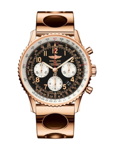 Breitling Navitimer 01 43 Red Gold / Black Arabic / Air Racer