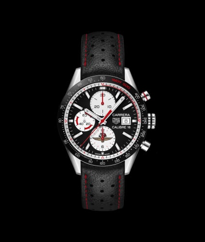 TAG Heuer Carrera Calibre 16 41 Stainless Steel / Black Retro / Indy 500