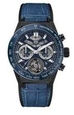 TAG Heuer Carrera Calibre Heuer 02T 45 Chronograph Tourbillon Ceramic / Scandinavia