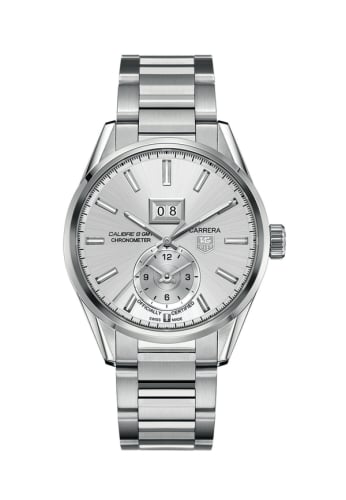 TAG Heuer Carrera Calibre 8 41 Stainless Steel / Silver / Bracelet