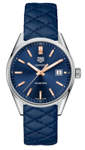 TAG Heuer Carrera Quartz 39 Stainless Steel / Blue
