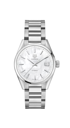 TAG Heuer Carrera 36 Automatic Stainless Steel / MOP / Bracelet