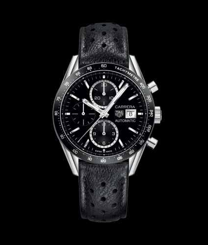TAG Heuer Carrera Calibre 16 41 Stainless Steel / Black / Calf