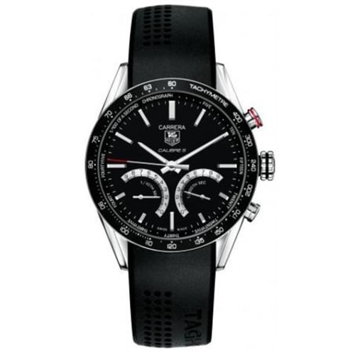TAG Heuer Carrera Calibre S 43 Stainless Steel / Black / Rubber