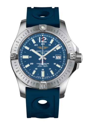 Breitling Colt 44 Automatic Mariner Blue / Rubber