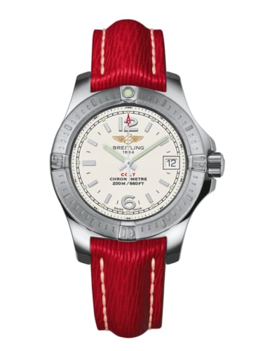 Breitling Colt Lady Stratus Silver / Sahara / Pin