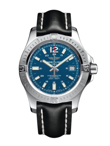 Breitling Colt 41 Automatic Mariner Blue / Calf