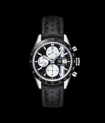 TAG Heuer Carrera Calibre 16 41 Stainless Steel / Black Retro / Fangio