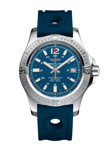 Breitling Colt 41 Automatic Mariner Blue / Rubber