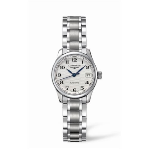 Longines Master Collection Date 25.5 Stainless Steel / Silver / Bracelet