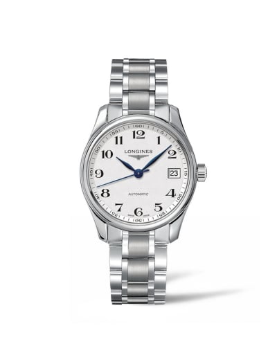 Longines Master Collection Date 34 Stainless Steel / Silver / Bracelet