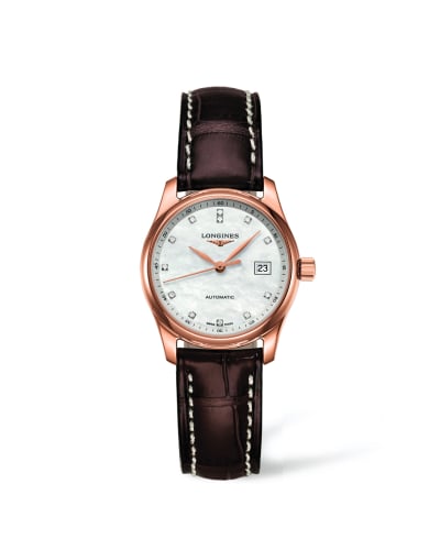 Longines Master Collection Date 29 Pink Gold