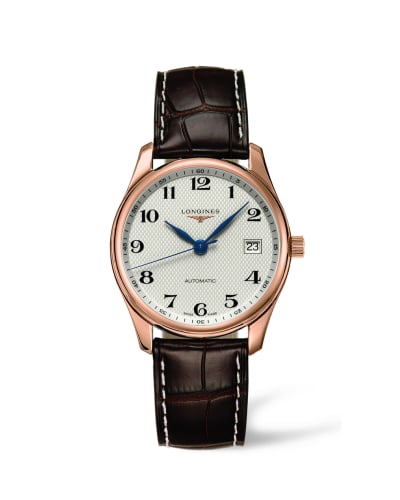 Longines Master Collection Date 36 Pink Gold