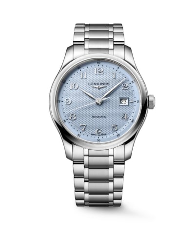 Longines Master Collection 41 Stainless Steel / Light Blue / Bracelet