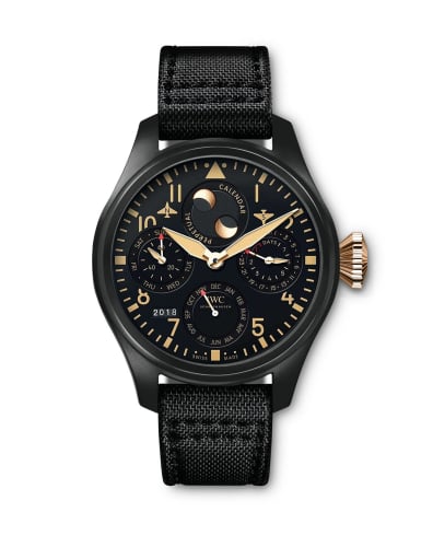 IWC Schaffhausen Big Pilot Perpetual Calendar Top Gun Lewis Hamilton