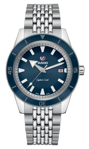Rado HyperChrome Captain Cook 42 Stainless Steel / Blue / Bracelet